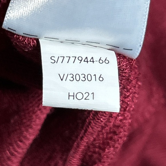 Athleta Sweater Womens Medium Red Pranayama Cardigan Long Open Modal - Picture 6 of 9